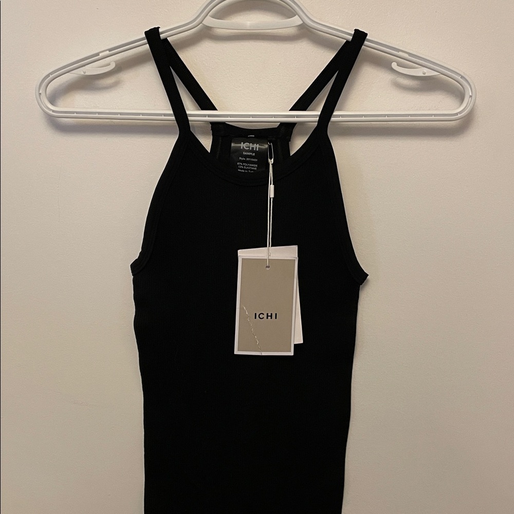 Nwt’s Women’s ICHI Black Bodysuit Size Small